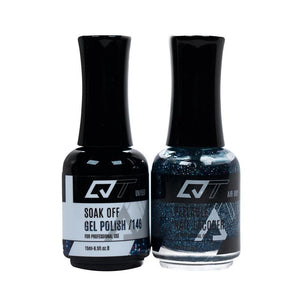 QT 146 - QT Gel Polish & Matching Nail Lacquer Duo Set - 0.5oz by QT sold by DTK Nail Supply