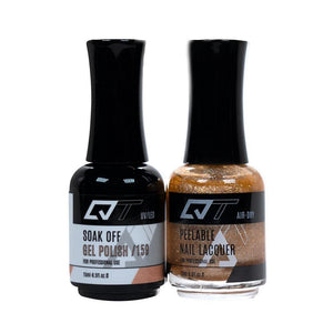  QT 159 - QT Gel Polish & Matching Nail Lacquer Duo Set - 0.5oz by QT sold by DTK Nail Supply