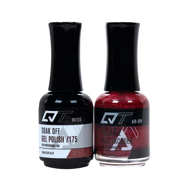  QT 175 - QT Gel Polish & Matching Nail Lacquer Duo Set - 0.5oz by QT sold by DTK Nail Supply