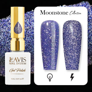LAVIS Reflective R05 - 25 - Gel Polish 0.5 oz - Glow With The Flow Reflective Collection