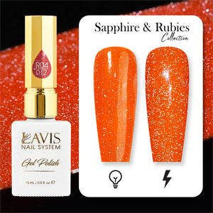 LAVIS Reflective R05 - 33 - Gel Polish 0.5 oz - Glow With The Flow Reflective Collection by LAVIS NAILS sold by DTK Nail Supply