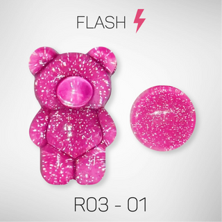 LAVIS Reflective R03 - Gel Polish 0.5 oz - Pretty In Pink Collection