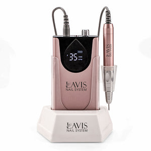  LAVIS Nail Drill - Rose Gold by LAVIS NAILS TOOL sold by DTK Nail Supply