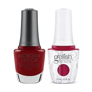  Gelish GE 189 - Ruby Two-shoes - Gelish & Morgan Taylor Combo 0.5 oz by Gelish sold by DTK Nail Supply