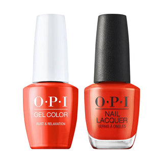 OPI Gel Nail Polish Duo - F06 Rust & Relaxation by OPI sold by DTK Nail Supply
