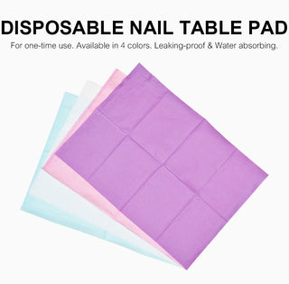 Disposable Nail Table Cover - Blue (Pack of 125)