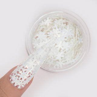  LDS Snowflake Glitter Nail Art - SF02 - To The Moon & Back - 0.5 oz by LDS sold by DTK Nail Supply