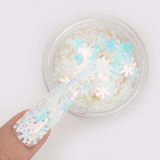  LDS Snowflake Glitter Nail Art - SF03 - Diva Lights - 0.5 oz by LDS sold by DTK Nail Supply