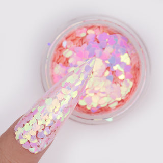  LDS Sweet Heart Glitter Nail Art - SH02 - Baby Doll - 0.5 oz by LDS sold by DTK Nail Supply