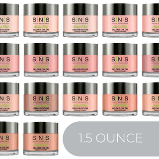  SNS Satin & Lace Collection - 1.5oz/ea (24 Colors): SL01 - SL24 by SNS sold by DTK Nail Supply