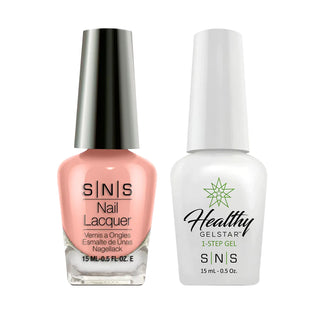  SNS Gel Nail Polish Duo - SL17 Sexytime - Peach Colors by SNS sold by DTK Nail Supply