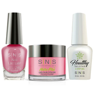  SNS 3 in 1 - BD04 - What A Tulle! - Dip, Gel & Lacquer Matching by SNS sold by DTK Nail Supply