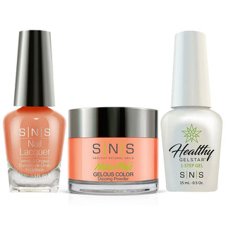  SNS 3 in 1 - BD09 - Isle of Capris - Dip, Gel & Lacquer Matching by SNS sold by DTK Nail Supply