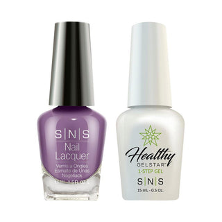  SNS Gel Nail Polish Duo - BD12 Polyester Doubleknit - Purple Colors by SNS sold by DTK Nail Supply