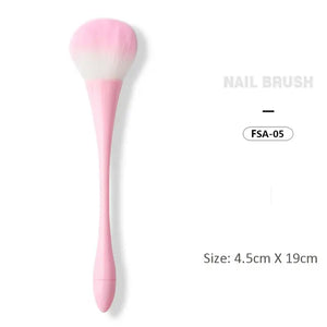  Soft Nail Dusting Brush - Pink by OTHER sold by DTK Nail Supply