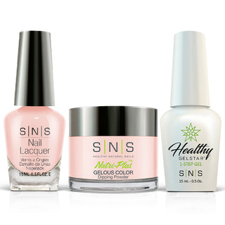  SNS 3 in 1 - SY12 Blushing Bride Gelous - Dip, Gel & Lacquer Matching by SNS sold by DTK Nail Supply