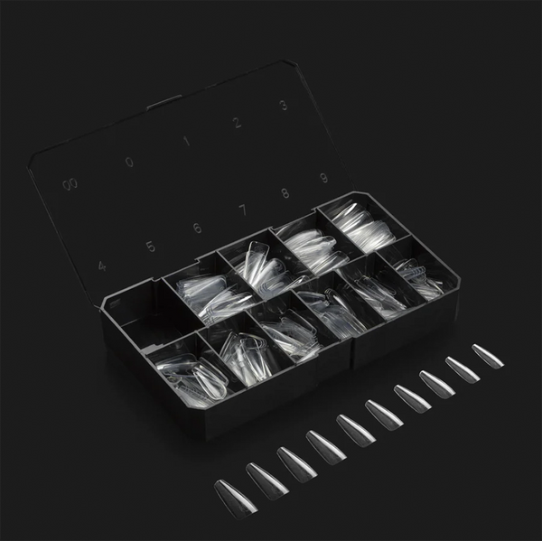  APRES - Gel-X™ Natural Coffin Long Box of Tips by Apres sold by DTK Nail Supply
