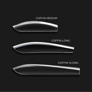  APRES - Gel-X™ Natural Coffin Long Box of Tips by Apres sold by DTK Nail Supply