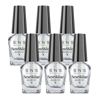  SNS SenShine Sealer Dry Kit - Dipping Essential 0.5 oz by SNS sold by DTK Nail Supply