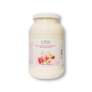  LAVIS - Wild Orchid Gardenia - Sugar Scrub for Pedicure - 1 gallon by LAVIS NAILS TOOL sold by DTK Nail Supply