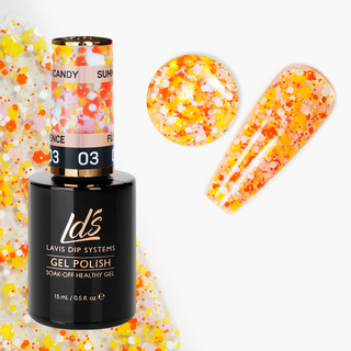  LDS 03 Florence - Gel Polish 0.5 oz - Summer Candy by LDS sold by DTK Nail Supply