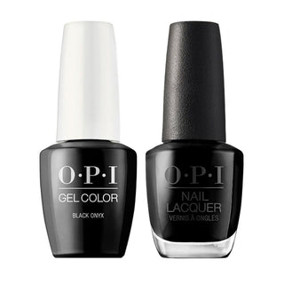  OPI Gel Nail Polish Duo - T02 Black Onyx - Black Colors by OPI sold by DTK Nail Supply