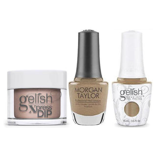  Gelish 3 in 1 - 878 - Taupe Model - Xpress Dip , Gel & Morgan Taylor by Gelish sold by DTK Nail Supply