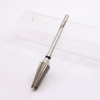  #43 Tornado Barrel Bit Silver XC by Other Nail drill sold by DTK Nail Supply