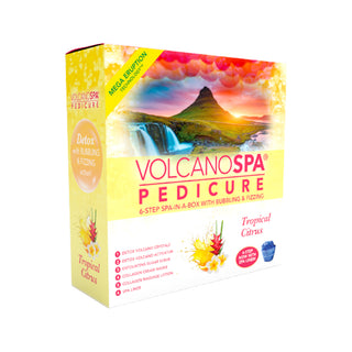  Volcano Spa - Tropical Citrus (6 step) by La Palm sold by DTK Nail Supply