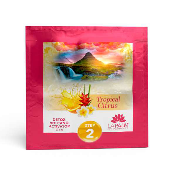  Volcano Spa - Tropical Citrus (6 step) by La Palm sold by DTK Nail Supply