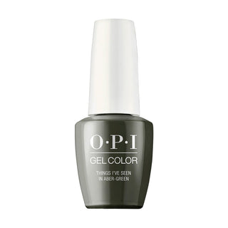  OPI Gel Nail Polish - U15 Things I've Seen In Aber-green by OPI sold by DTK Nail Supply