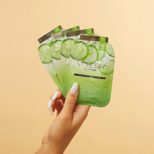  VOESH Pedicure in Box 4 Step Kit - Cucumber Fresh by VOESH sold by DTK Nail Supply
