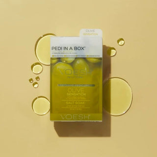  VOESH - CASE OF 50 Pedi a Box (4 Step) - OLIVE by VOESH sold by DTK Nail Supply