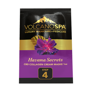  Volcano Spa Havana Secrets Pedicure Kit - Pedicure Spa Kit CBD (10 step) by La Palm sold by DTK Nail Supply