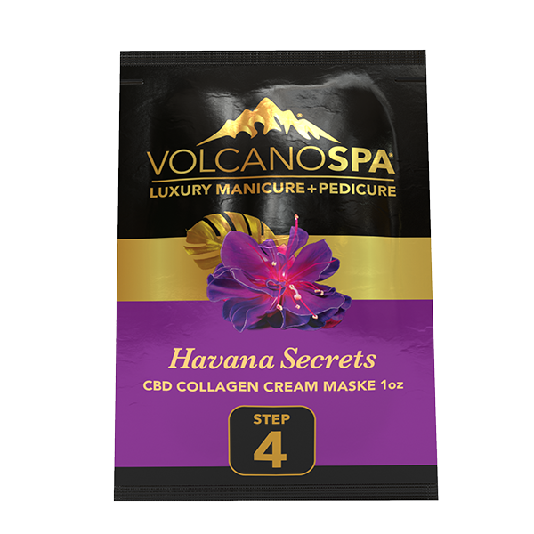  Volcano Spa Havana Secrets Pedicure Kit - Pedicure Spa Kit CBD (10 step) by La Palm sold by DTK Nail Supply