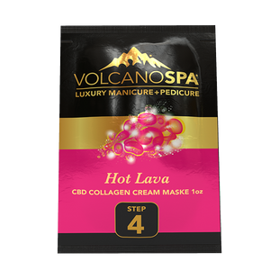  Volcano Spa Hot Lava Pedicure Kit - Pedicure Spa Kit CBD (10 step) by La Palm sold by DTK Nail Supply