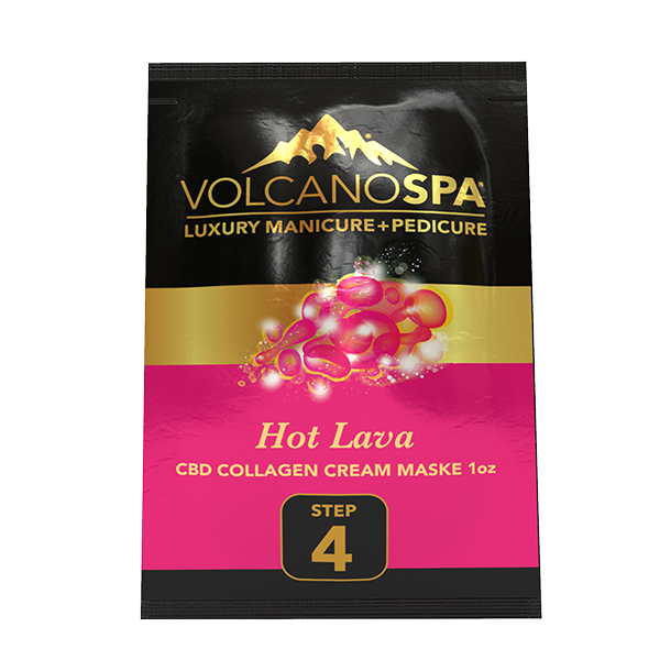  Volcano Spa Hot Lava Pedicure Kit - Pedicure Spa Kit CBD (10 step) by La Palm sold by DTK Nail Supply