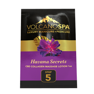  Volcano Spa Havana Secrets Pedicure Kit - Pedicure Spa Kit CBD (10 step) by La Palm sold by DTK Nail Supply