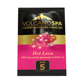  Volcano Spa Hot Lava Pedicure Kit - Pedicure Spa Kit CBD (10 step) by La Palm sold by DTK Nail Supply