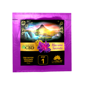  Volcano Spa Havana Secrets Pedicure Kit - Pedicure Spa Kit CBD (10 step) by La Palm sold by DTK Nail Supply