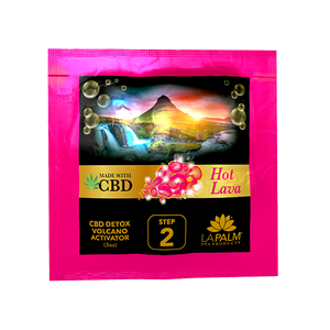  Volcano Spa Hot Lava Pedicure Kit - Pedicure Spa Kit CBD (10 step) by La Palm sold by DTK Nail Supply