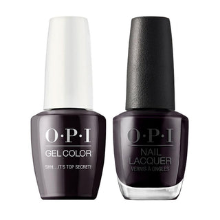  OPI Gel Nail Polish Duo - W61 Shh... It's Top Secret! - Brown Colors by OPI sold by DTK Nail Supply