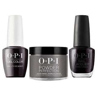  OPI 3 in 1 - W61 Shh…It’s Top Secret - Dip, Gel & Lacquer Matching by OPI sold by DTK Nail Supply