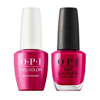  OPI Gel Nail Polish Duo - W62 Madam President - Pink Colors by OPI sold by DTK Nail Supply