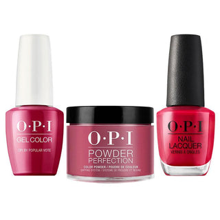  OPI 3 in 1 - W63 OPI By Popular Vote - Dip, Gel & Lacquer Matching by OPI sold by DTK Nail Supply
