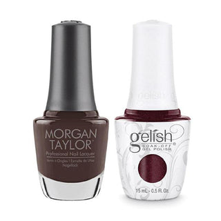  Gelish GE 921 - Want To Cuddle? - Gelish & Morgan Taylor Combo 0.5 oz by Gelish sold by DTK Nail Supply