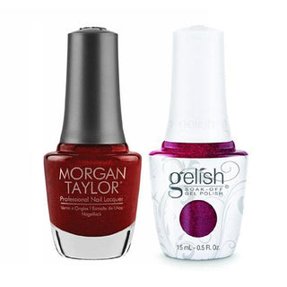  Gelish GE 324 - What's Your Poinsettia? - Gelish & Morgan Taylor Combo 0.5 oz by Gelish sold by DTK Nail Supply