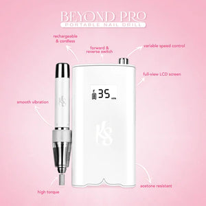  Kiara Sky Portable Nail Drill - White by Kiara Sky sold by DTK Nail Supply