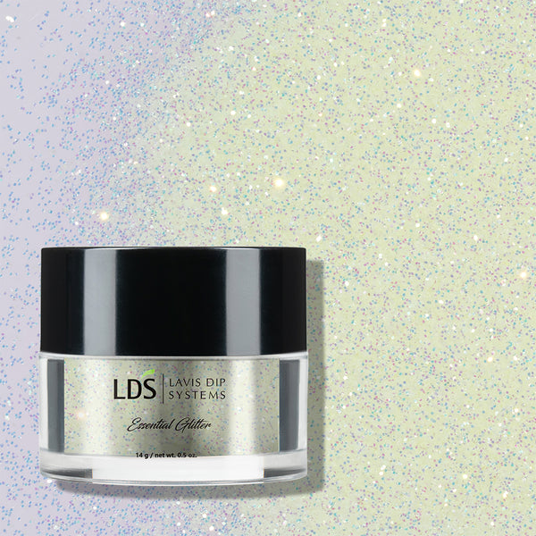  LDS UV Glitter Nail Art - 0.5oz Butter Cream UV01 by LDS sold by DTK Nail Supply