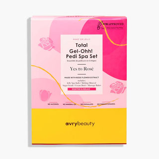  AVRY BEAUTY - 5 Steps Pedicure Kit Total Gel Ohh! - Yes to Rose by AVRY BEAUTY sold by DTK Nail Supply